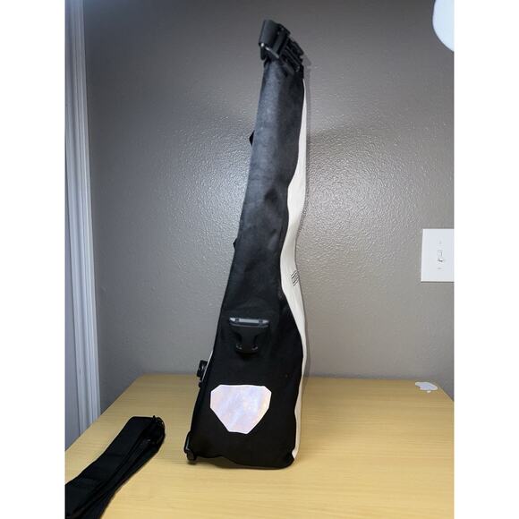 ORTLIEB Back Roller CITY PANNIER Waterproof White Bike Bag W/ Strap Germany 20 L - Picture 5 of 9